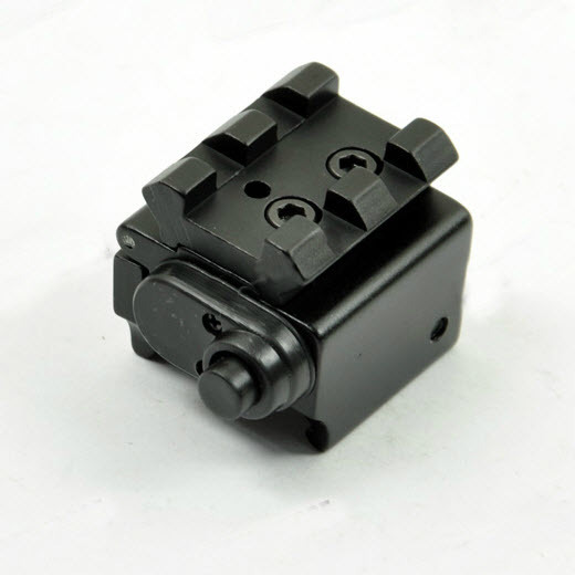 Tactical Tactical Micro Red Laser Pointer with Extended Top Rail